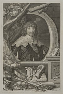 Muotokuva William Cavendishin, Newcastlen 1. herttuasta, 1739 tekijältä George Vertue