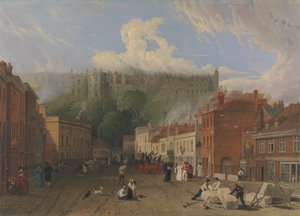 Näkymä Thames Streetille, Windsor tekijältä George Vincent