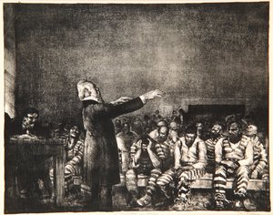 Siunaus Georgiassa, 1916 tekijältä George Wesley Bellows