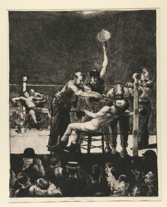 Kierroksen nro 1 välissä tekijältä George Wesley Bellows