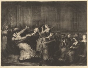 Tanssi hullun talossa, 1917. tekijältä George Wesley Bellows