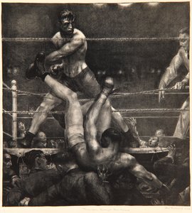 Dempsey köysien läpi, 1923-24 tekijältä George Wesley Bellows