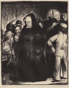 Hississä, 1916. tekijältä George Wesley Bellows