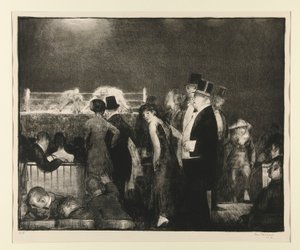 Suuren ottelun alkukilpailut, nro 8 tekijältä George Wesley Bellows