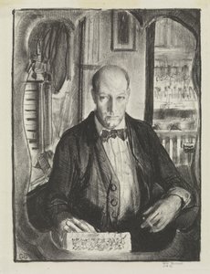 Omakuva, 1921 tekijältä George Wesley Bellows