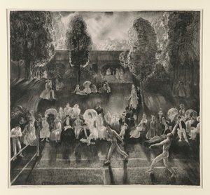 Tennis tekijältä George Wesley Bellows