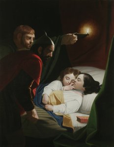 Prinssien murha, n. 1833-1834 (öljy kankaalle)