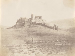Pnyx ja Akropolis, n. 1848.