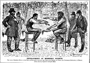 Mesmerisen tieteen kehitys, 1883 tekijältä George du Maurier