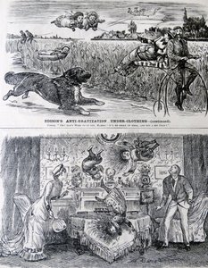 EDISONin kekseliäisyyttä George du Maurierin näkemyksenä. tekijältä George du Maurier
