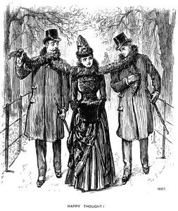 Hyvää ajatusta!, 1887 1891. tekijältä George du Maurier