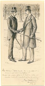 Hei Frank!, 1891 tekijältä George du Maurier