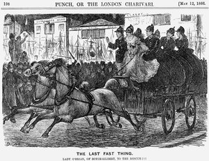 "The Last Fast Thing", 1866 tekijältä George du Maurier