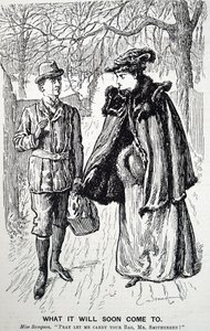 Nykyajan naisen käyttäytyminen. tekijältä George du Maurier