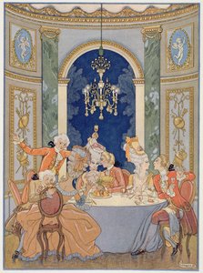 Kuvitus Pierre Choderlos de Laclosin (1741-1803) 