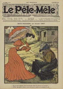 Itsepetos. Le Pele-Mele -lehden kuvitus, 1906