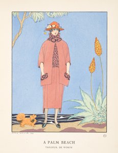 Palm Beach, muotilevyjen kokoelmasta tekijältä Georges Barbier
