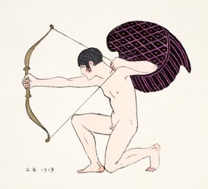 Cupid 1919 (pokuorokuva) tekijältä Georges Barbier