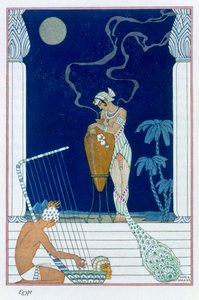 Egypti, 1912 tekijältä Georges Barbier