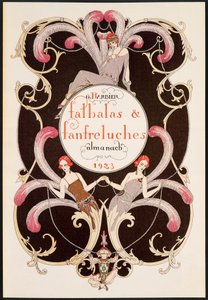 Falbalas et Franfreluches, muotialmanakka tekijältä Georges Barbier