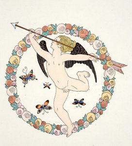 Etukappale elokuvassa "Falbalas and Fanfreluches, Almanac of Present, Past and Future Modes" tekijältä Georges Barbier