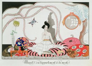 Keskiyö! tai Muodikas asunto tekijältä Georges Barbier
