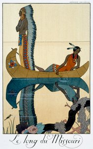 "The Length of the Missouri", 1922 tekijältä Georges Barbier
