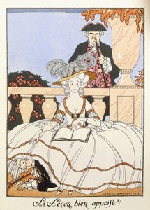 La lliçó de finès ben après tekijältä Georges Barbier