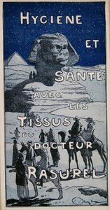 Mainos Doctor Rasurel -siteistä tekijältä Georges Bertin Scott
