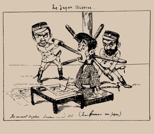 Le Japon illudere The Press in Japan, 1887. tekijältä Georges Bigot