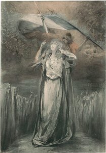 Georges Jules Victor Clairin - Théroigne de Méricourt - Théroigne de Méricourt tekijältä Georges Clairin