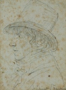 Jacques Hebert (1757-94) (kynä paperille) tekijältä Georges Francois Gabriel