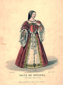 Diane de Poitiers, 1800-luvun alku.