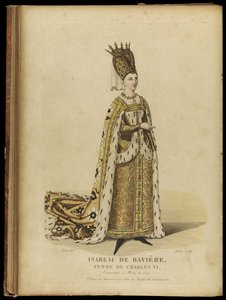 Isabeau Baijerilainen, Ranskan kuningatar, 1700-luvun loppu.