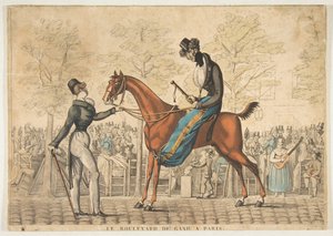 Boulevard de Gand Pariisissa, 1800-luku.