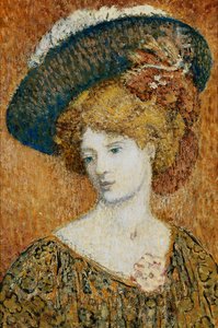 nainen hattu; Femme au Chapeau - Nainen hattu,