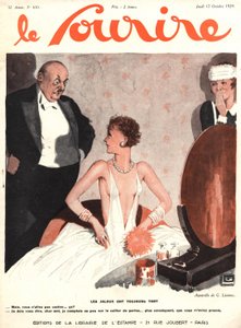 Le Souriren etukansi, lokakuu 1929 (värilitho)