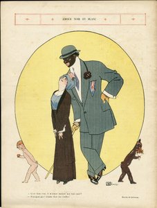 Georges Leonnecin (1881-1940) kuvitus Le Lire -lehdessä. tekijältä Georges Leonnec