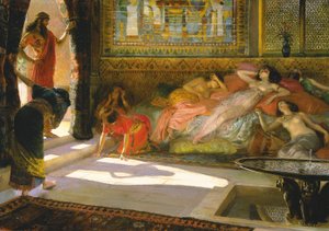 Uusi saapuminen haaremiin, Thebes, 18. dynastia, noin 1890