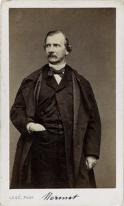 Retrat del compositor Auguste Mermet 1810-1889. finlandès tekijältä Georges Mathurin Legé