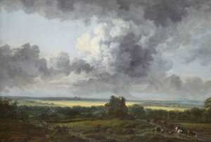 ranska: Paysage, environs de Chartres (Chartresin ympäristö) tekijältä Georges Michel