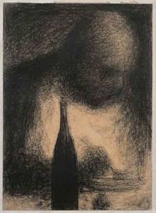 The Diner, c. 1883-1884. tekijältä Georges Pierre Seurat