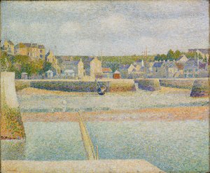 Port-en-Bessin: Ulkosatama (laskuvesi) tekijältä Georges Pierre Seurat