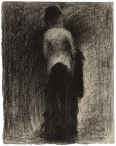 Promenade, noin 1882 tekijältä Georges Pierre Seurat
