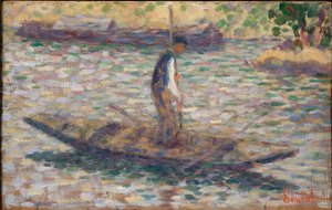 Kalastaja tekijältä Georges Seurat