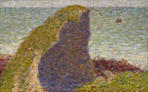 Georges Seurat - Le Bec du Hoc (tutkimus) tekijältä Georges Seurat