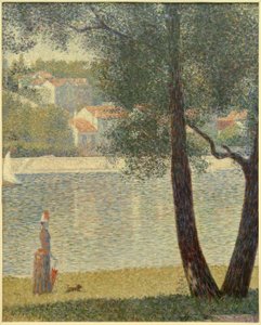 La Seine à Courbevoie tekijältä Georges Seurat