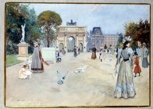 Näkymä Tuileries