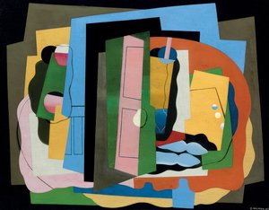 Vaaleanpunainen ovi; La porte rose, 1927