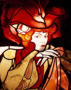 Naishahmo, yksityiskohta tekijältä Georges de Feure